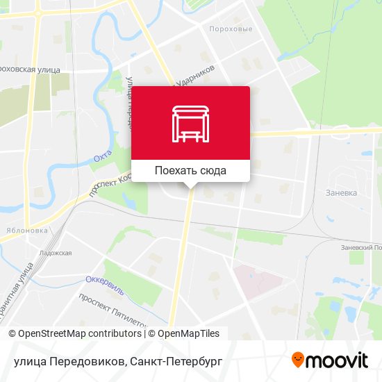 Карта улица Передовиков