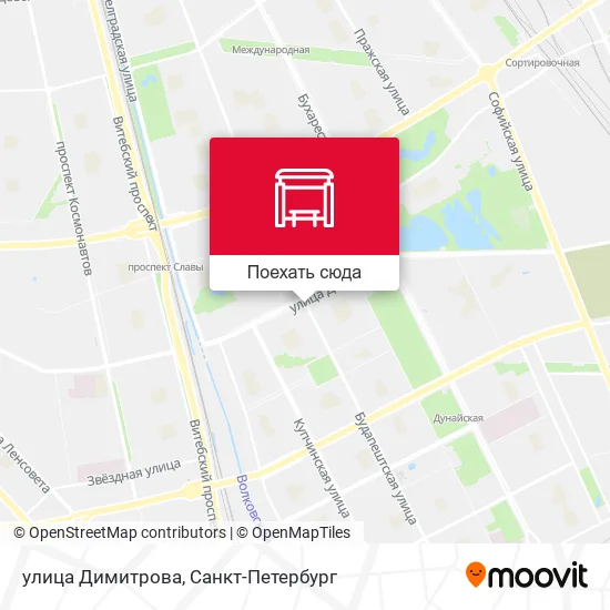Карта улица Димитрова