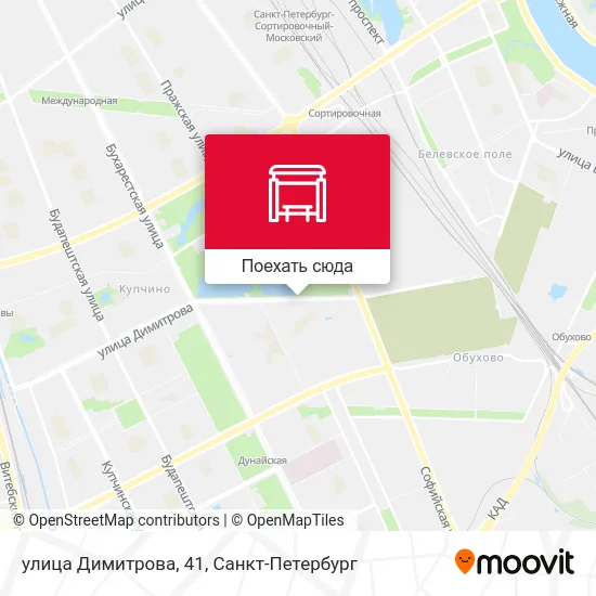Карта улица Димитрова, 41