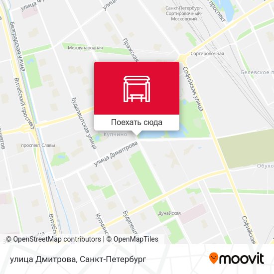 Карта улица Дмитрова