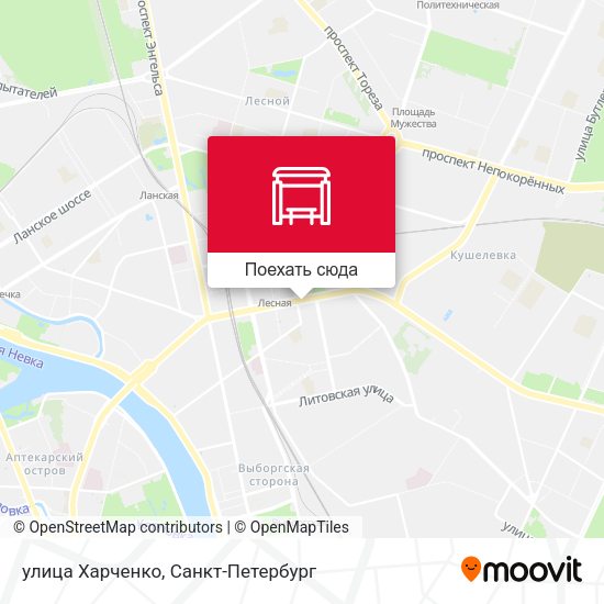 Карта улица Харченко