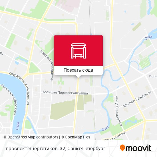 Карта проспект Энергетиков, 32