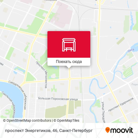 Карта проспект Энергетиков, 46