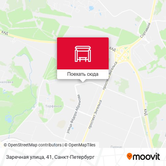 Карта Заречная улица, 41