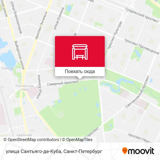 Карта улица Сантьяго-де-Куба