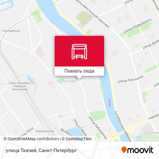 Карта улица Ткачей