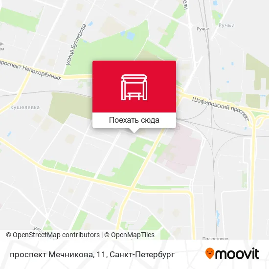 Карта проспект Мечникова, 11