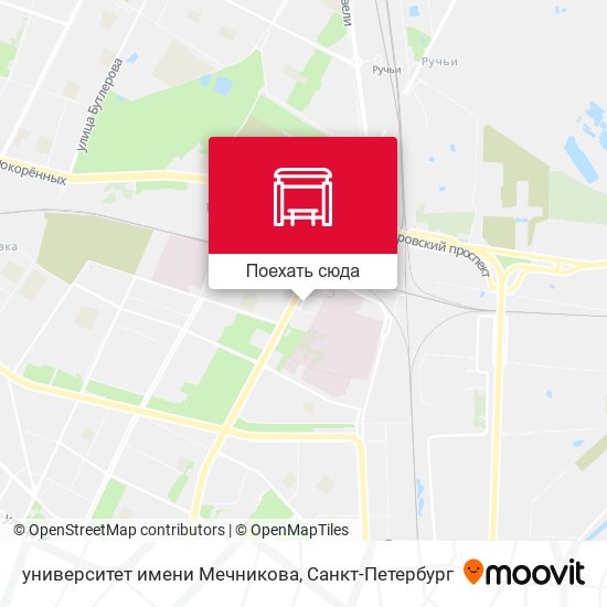 Карта университет имени Мечникова