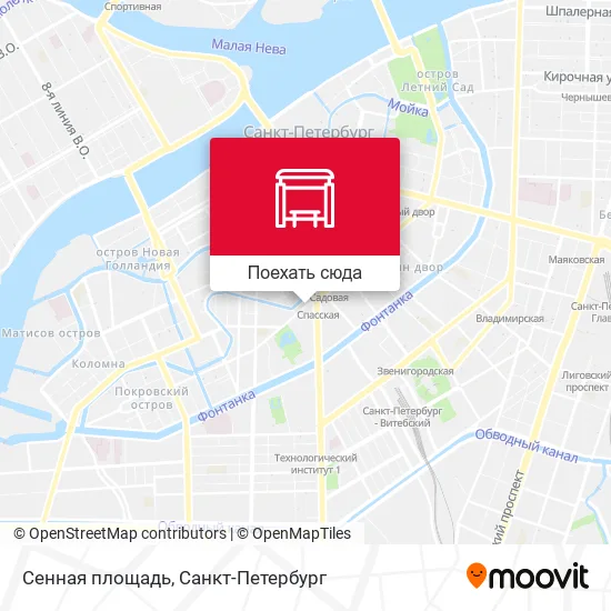 Карта Сенная площадь