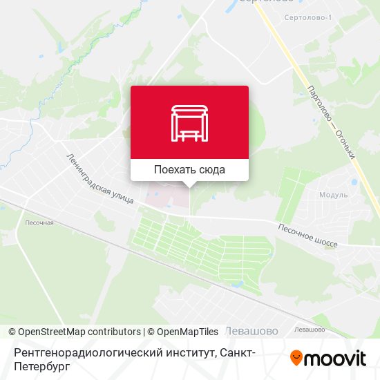 Карта Рентгенорадиологический институт