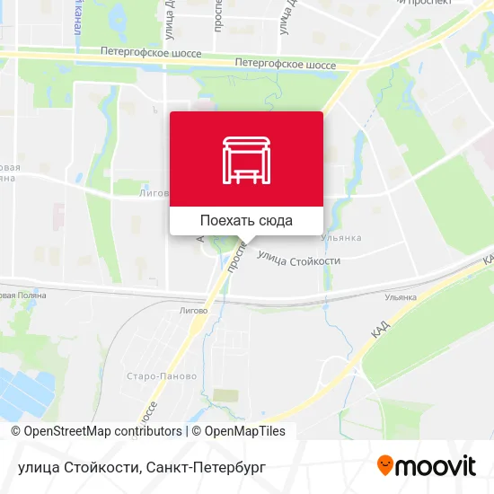 Карта улица Стойкости