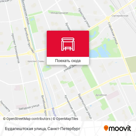 Карта Будапештская улица