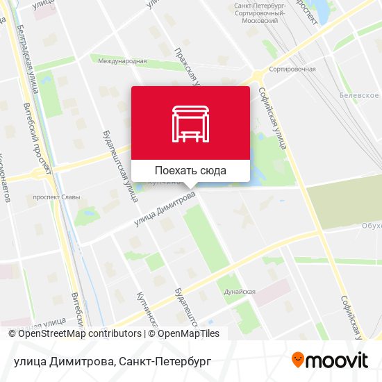 Карта улица Димитрова