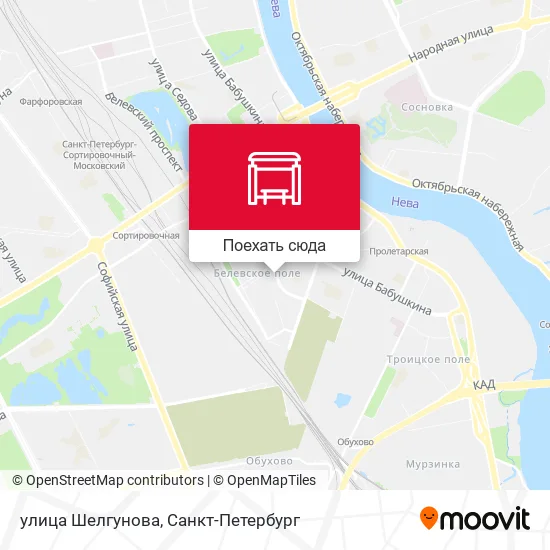 Карта улица Шелгунова