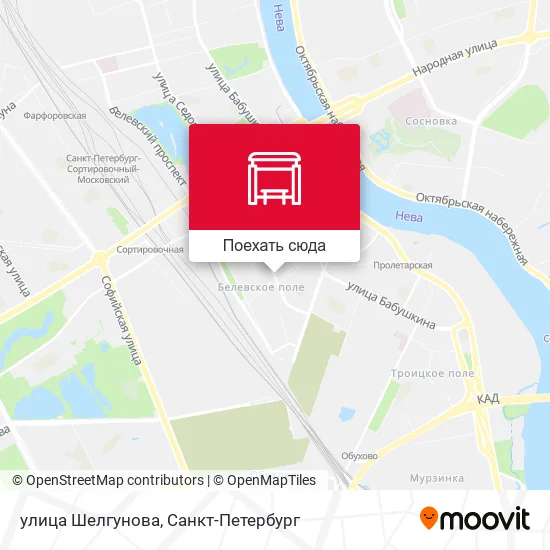 Карта улица Шелгунова
