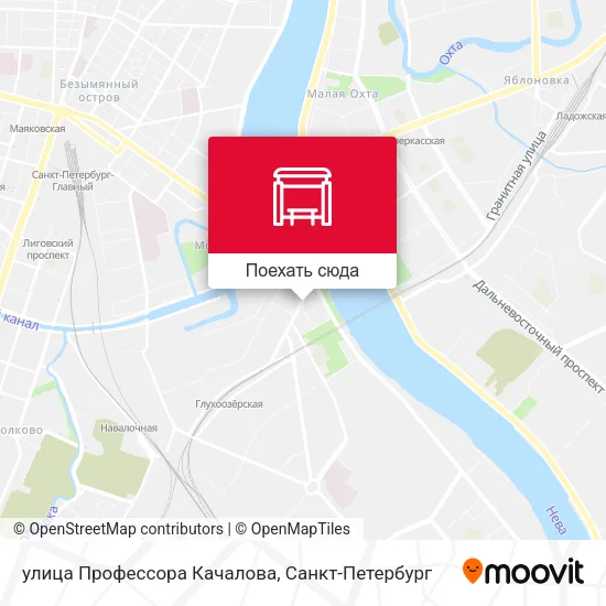 Карта улица Профессора Качалова
