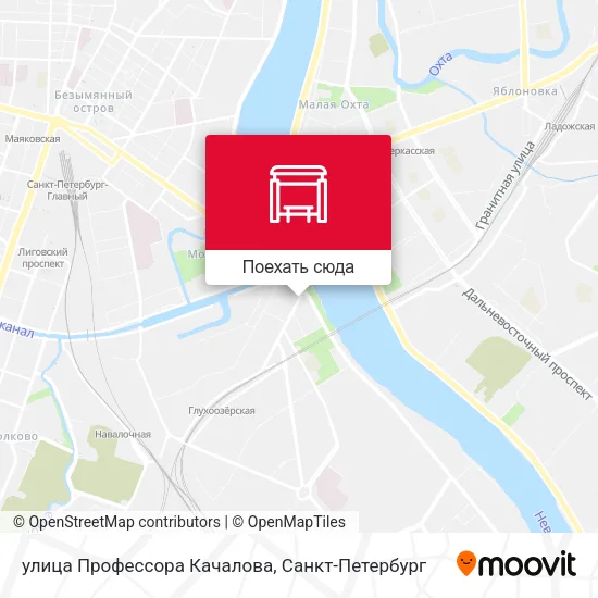 Карта улица Профессора Качалова