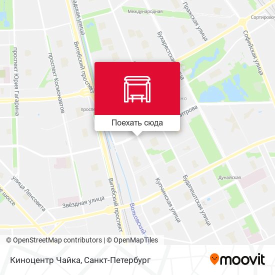 Карта Киноцентр Чайка