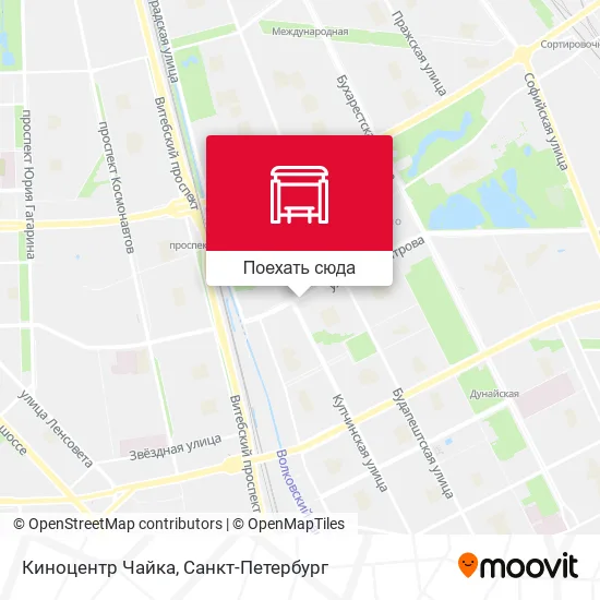 Карта Киноцентр Чайка