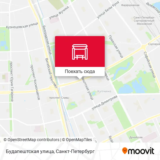 Карта Будапештская улица