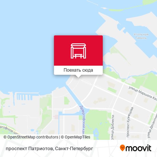 Карта проспект Патриотов