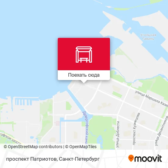 Карта проспект Патриотов