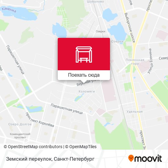 Карта Земский переулок