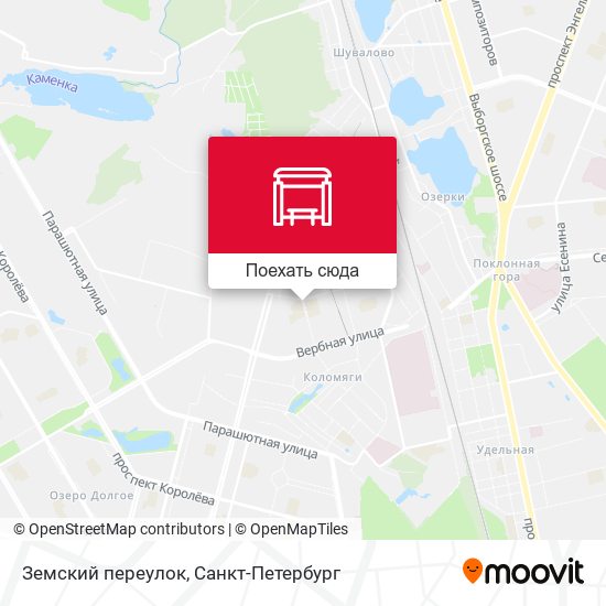Карта Земский переулок