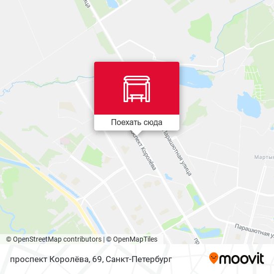Карта проспект Королёва, 69