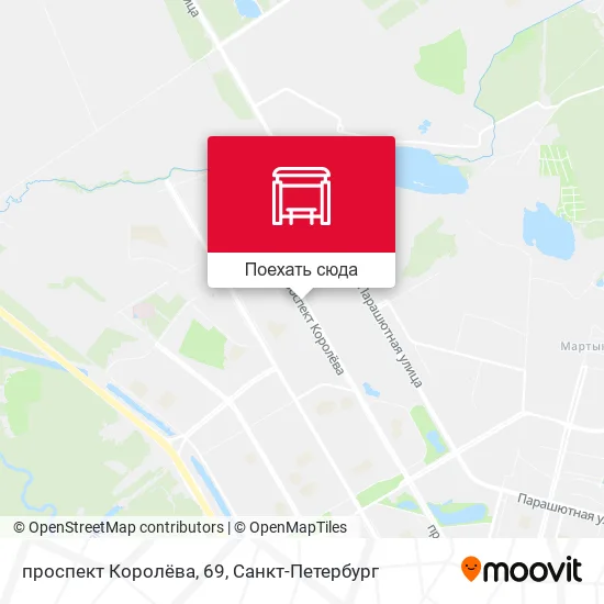 Карта проспект Королёва, 69