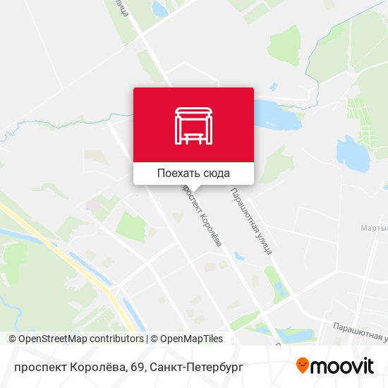 Карта проспект Королёва, 69