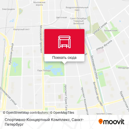 Карта Спортивно-Концертный Комплекс