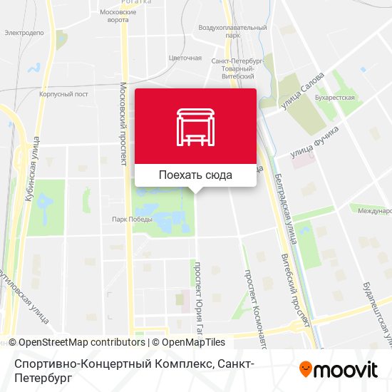 Карта Спортивно-Концертный Комплекс