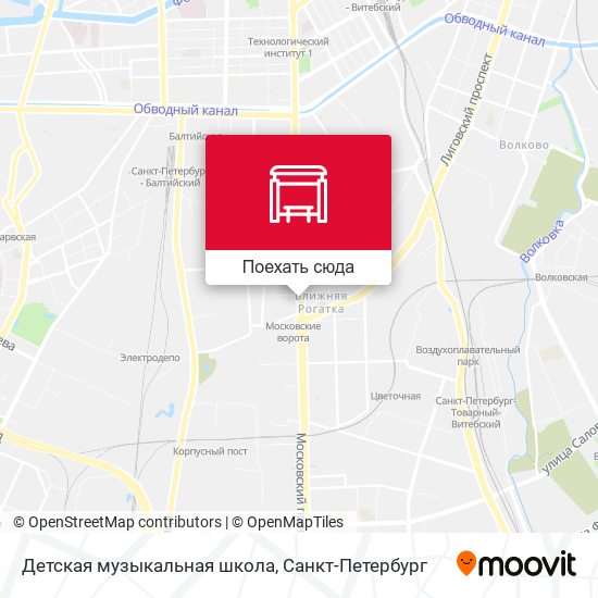Карта Детская музыкальная школа