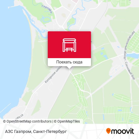Карта АЗС Газпром