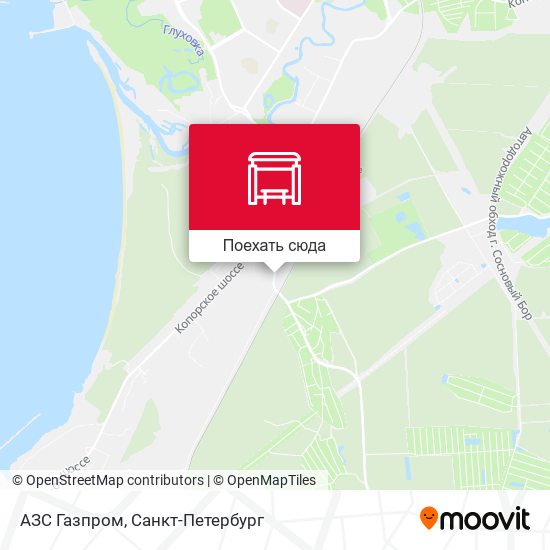 Карта АЗС Газпром