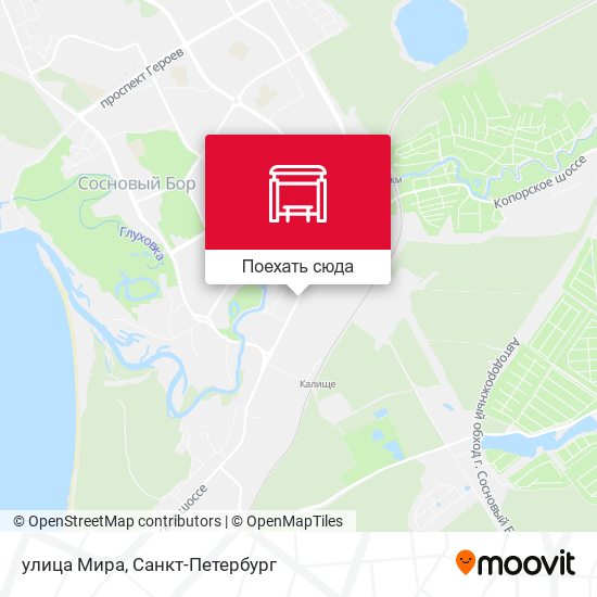 Карта улица Мира