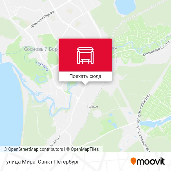 Карта улица Мира