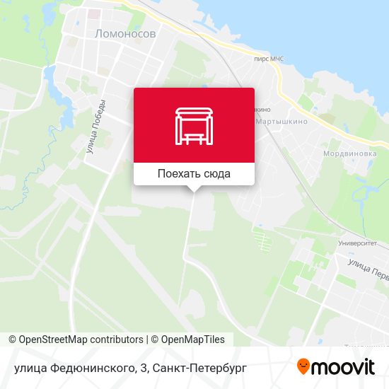 Карта улица Федюнинского, 3