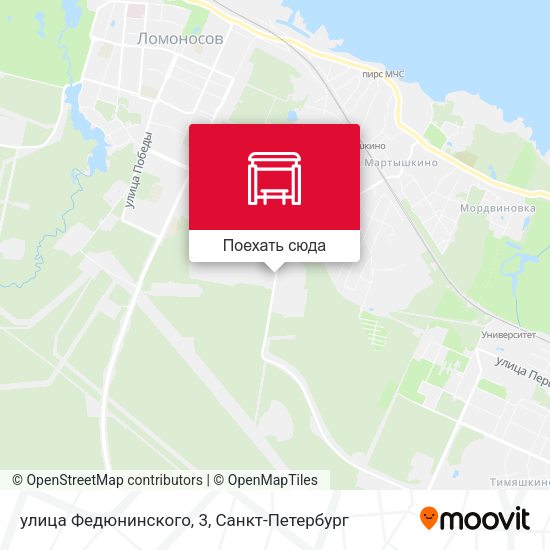 Карта улица Федюнинского, 3