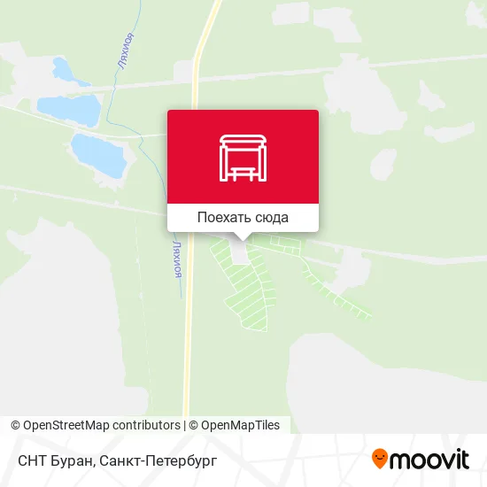 Карта СНТ Буран