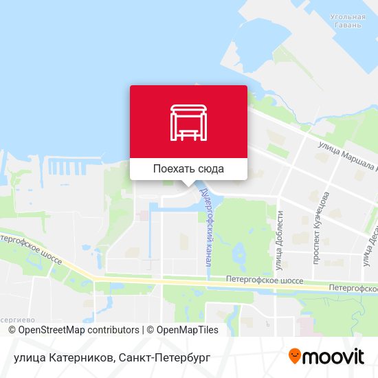 Карта улица Катерников
