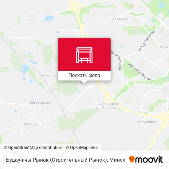Карта Будаўнічы Рынак (Строительный Рынок)