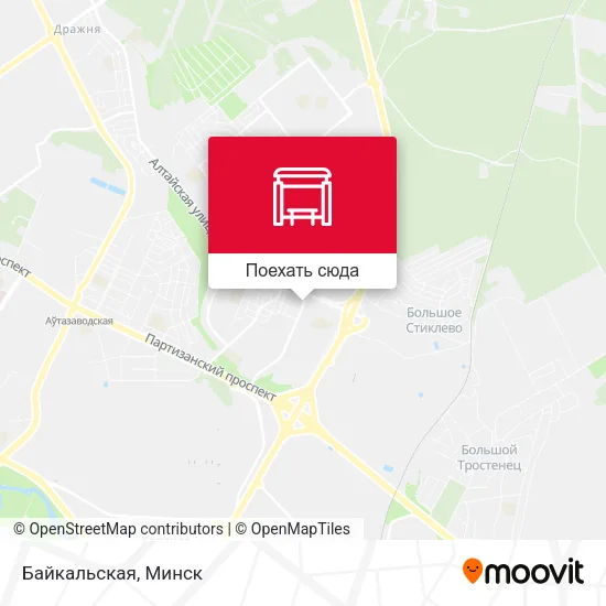 Карта Байкальская
