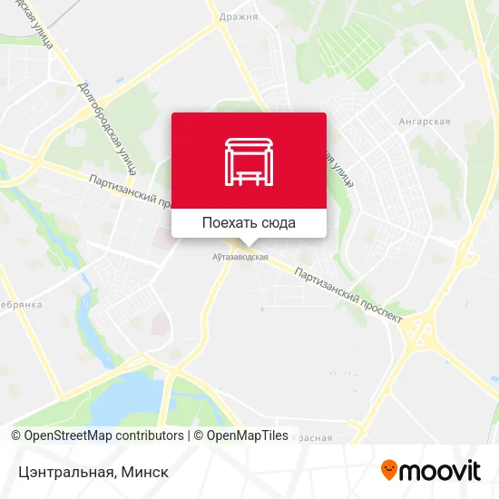 Карта Цэнтральная