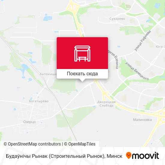 Карта Будаўнічы Рынак (Строительный Рынок)