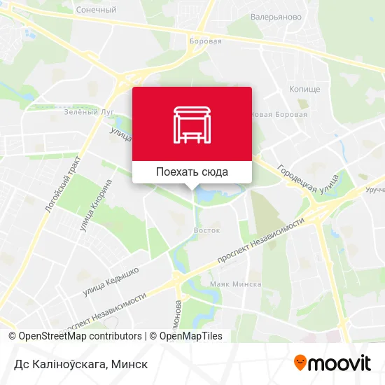 Карта Дс Каліноўскага