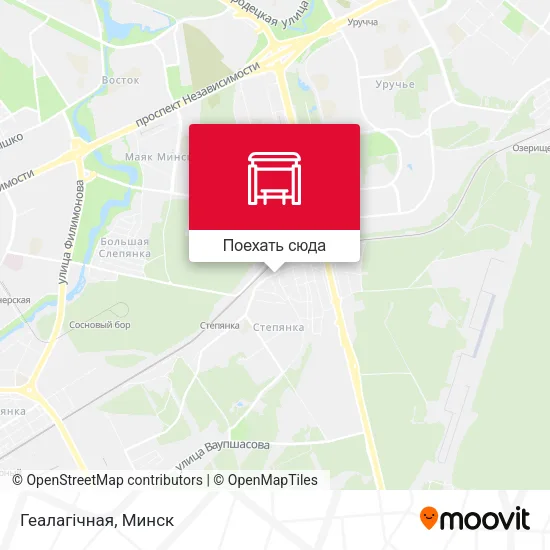 Карта Геалагічная