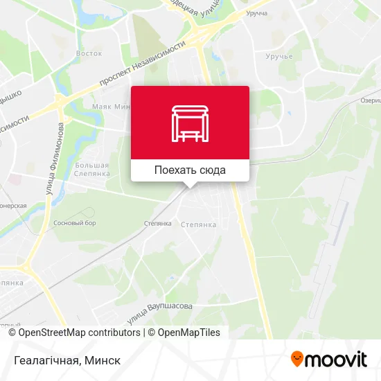 Карта Геалагічная