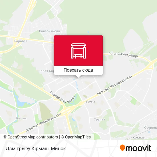 Карта Дзмітрыеў Кірмаш